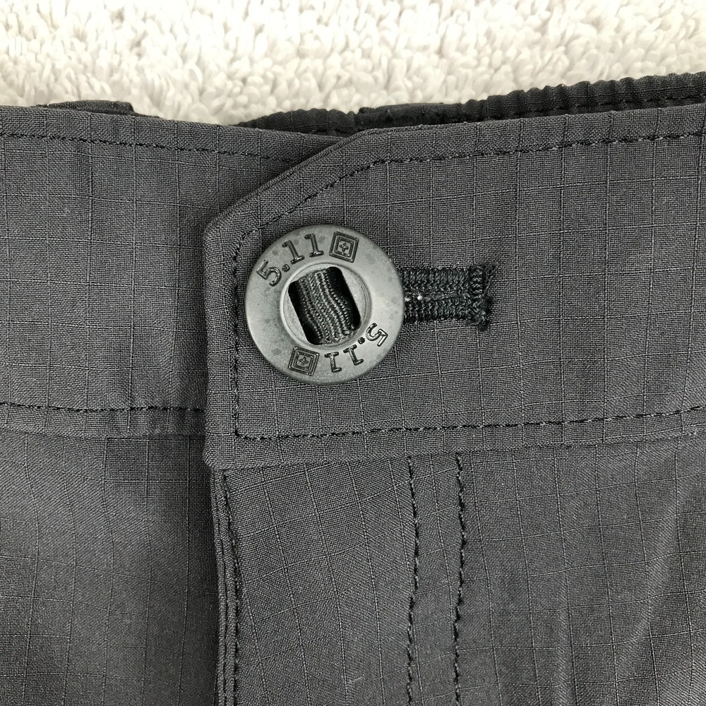 5.11 Tactical Womens XL Eden Performance Shorts Charcoal Gray 5" Inseam 63324 - Picture 2 of 14